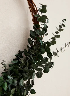 Daphnée dried plant wreath