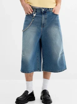 Darted-knee 16" jort