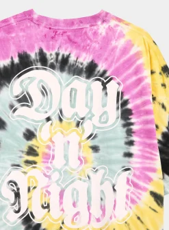 Day 'N' Night tie-dye T-shirt