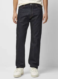 Deep-indigo Aomori jean