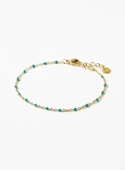Delicate bead bracelet