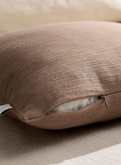 Delicately textured removable cover cushion
