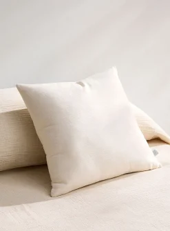 Delicately textured removable cover cushion