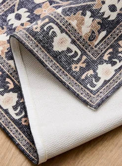 Desert bloom print rug