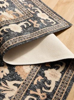 Desert bloom print rug