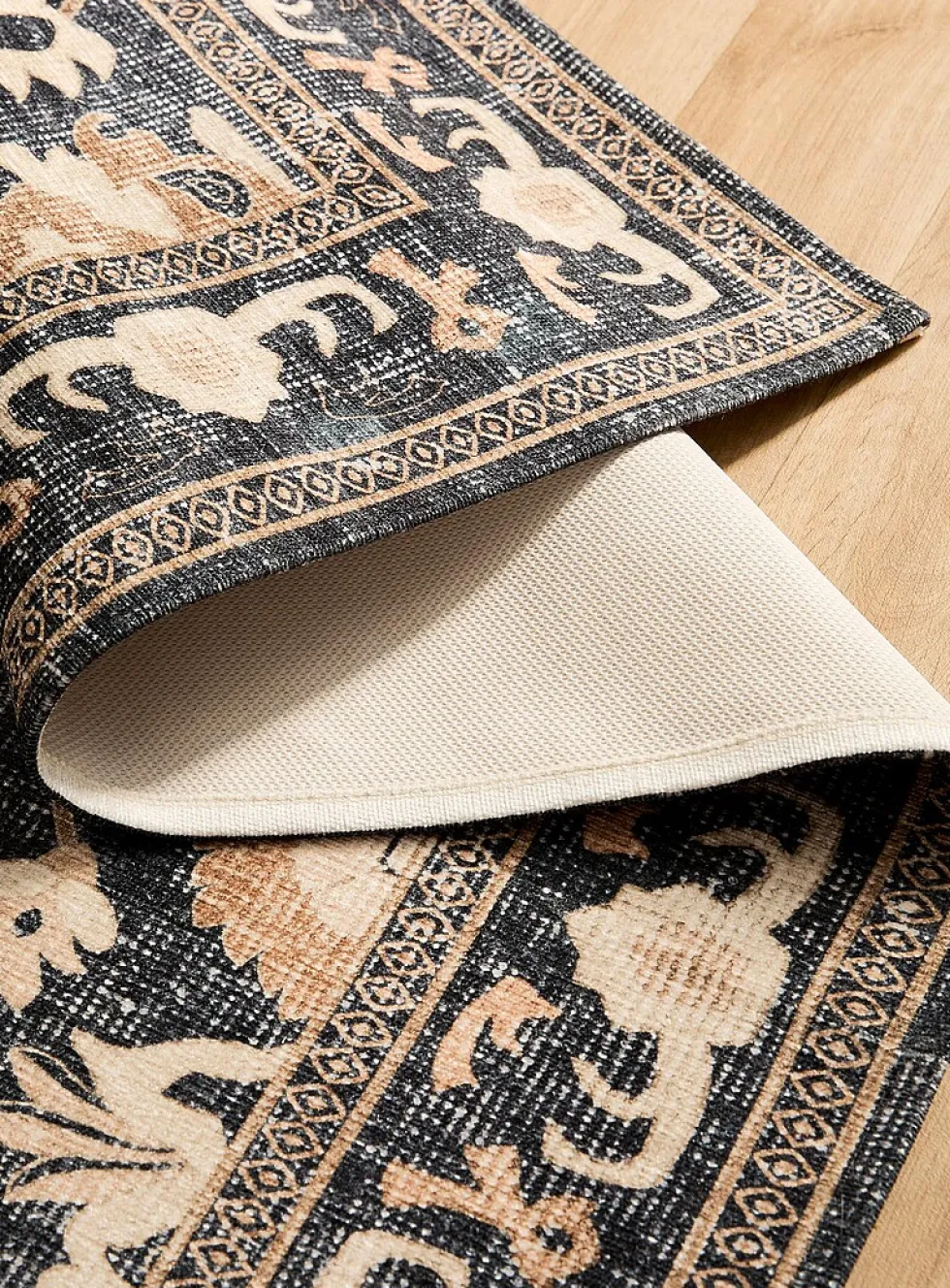 Desert bloom print rug