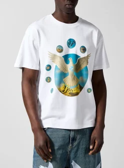 Desert Doves boxy-fit T-shirt