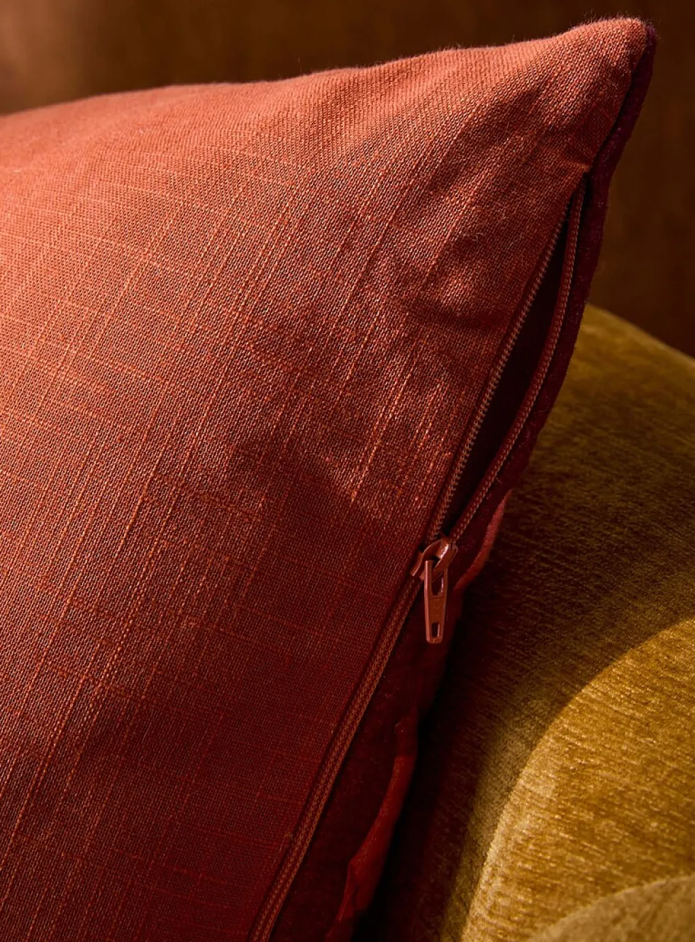 Diamonds and stripes removable-cover cushion