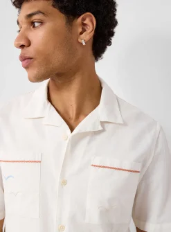 Didcot desert island embroidery shirt