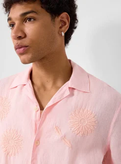 Didcot embroidered flower shirt