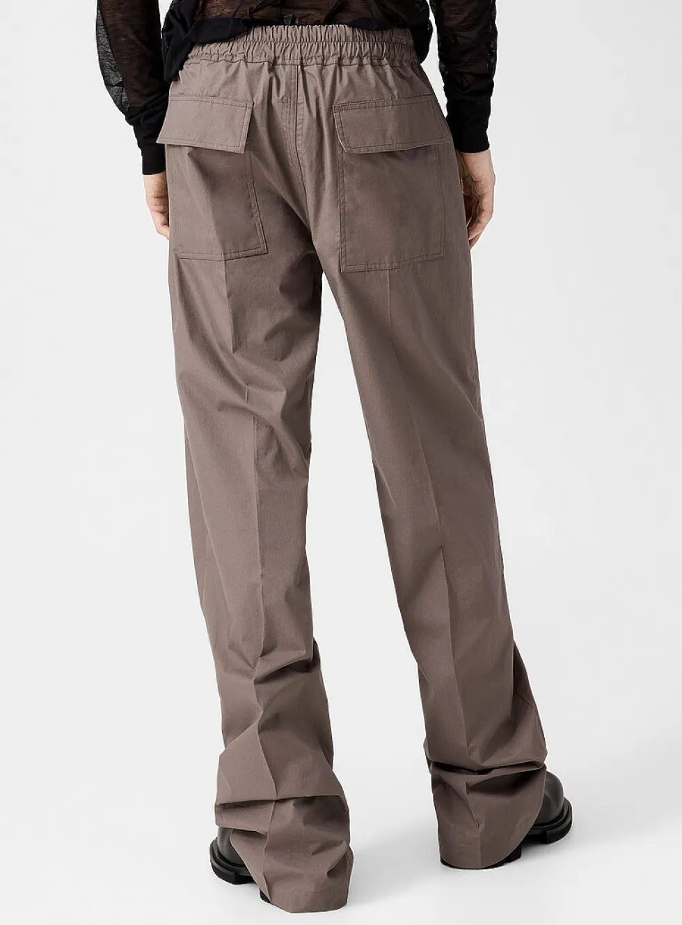 Dietrich drawstring poplin pant