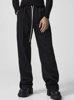 Dietrich drawstring virgin wool pant
