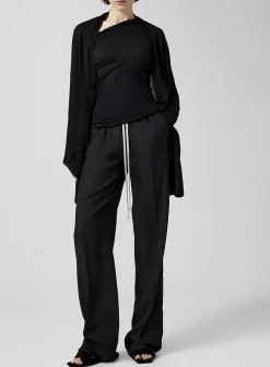 Dietrich pure virgin wool drawstring pant