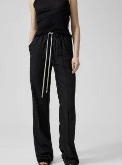 Dietrich pure virgin wool drawstring pant