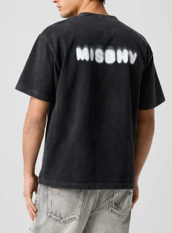 Diffuse logo faded T-shirt