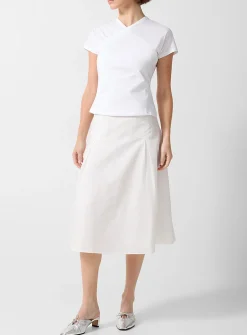 Dimi pockets midi skirt