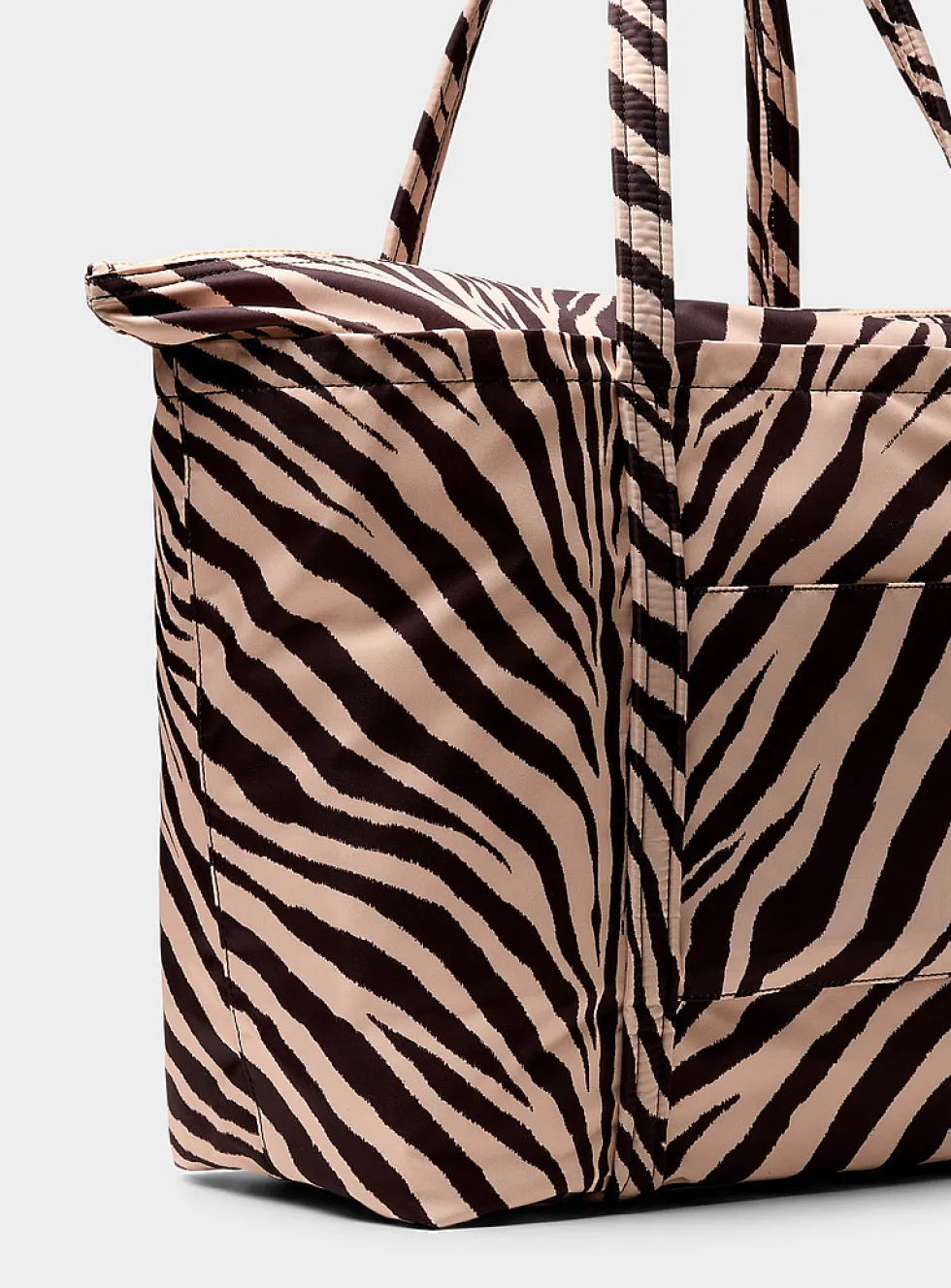 Dina patterned XL tote bag