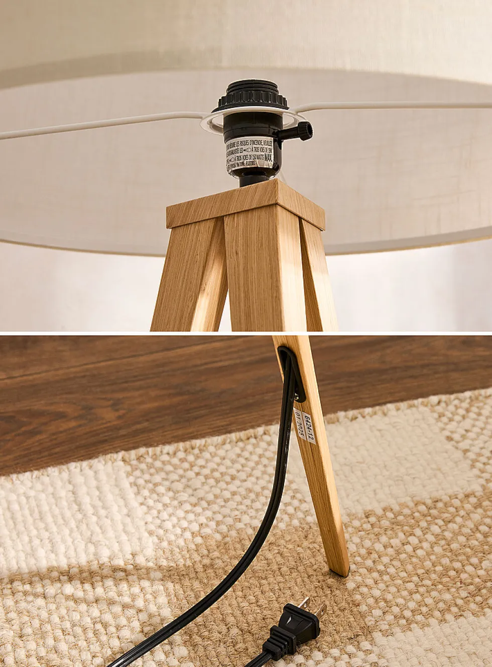 Director floor lamp