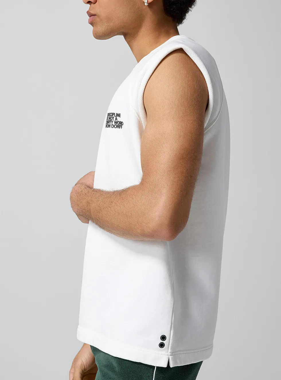Discipline muscle sweatshirt