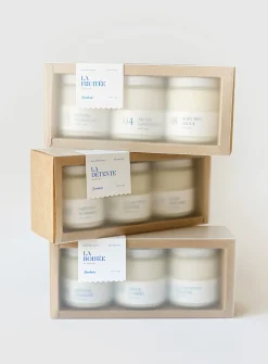 Discovery scented candle set