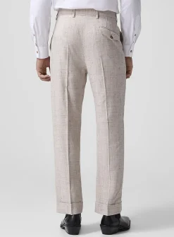 Doc chambray-like cuffed pant