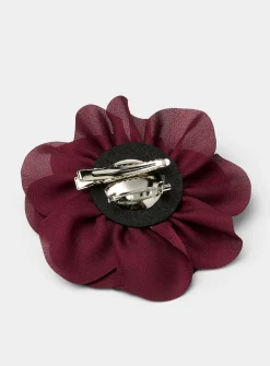 Dome flower brooch