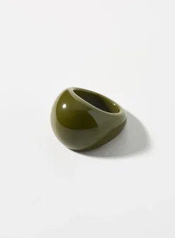 Dome resin ring