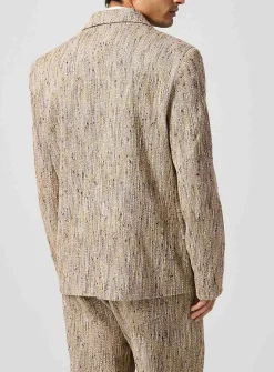 Donovan speckled double-breasted blazer