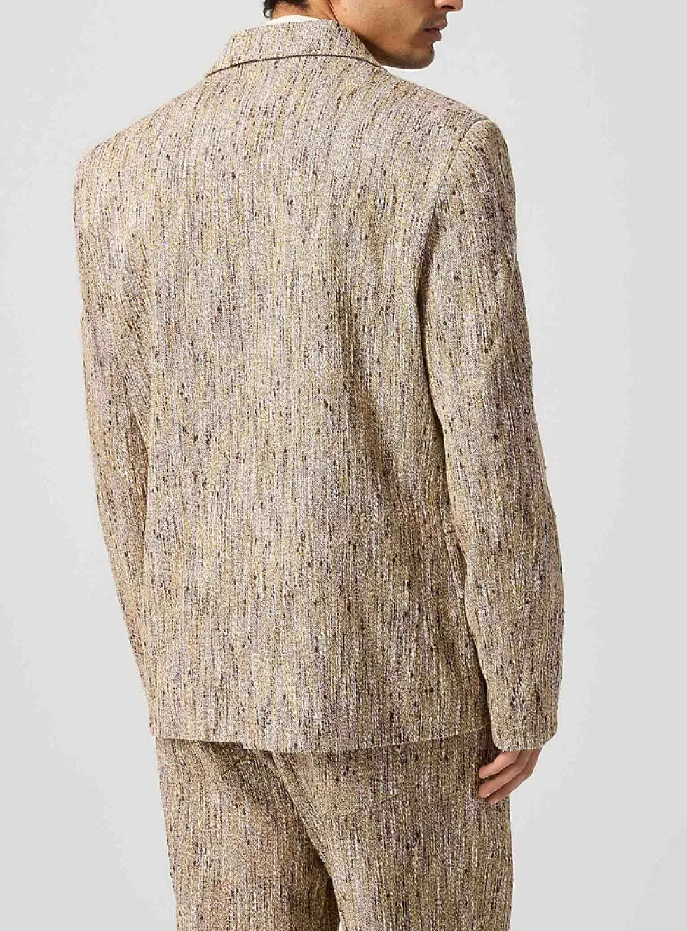 Donovan speckled double-breasted blazer