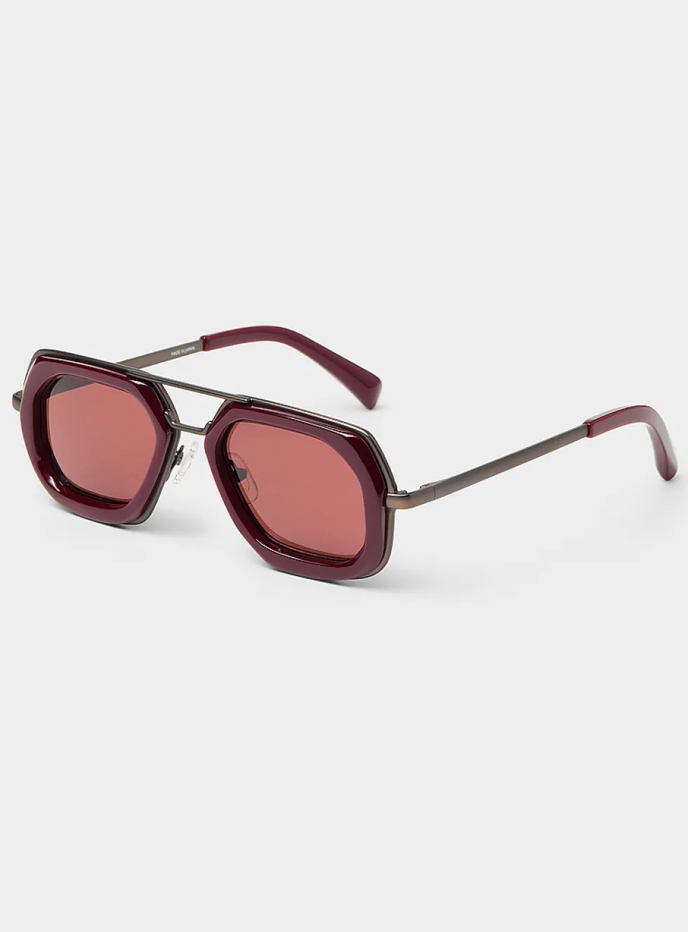 Double frame aviator sunglasses