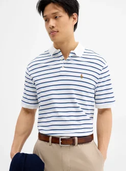 Double stripe polo