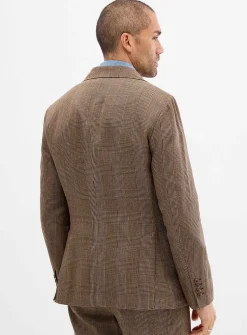 Double-breasted Prince of Wales jacket