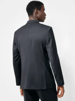 Double-breasted tuxedo jacket
