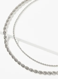 Double-chain necklace