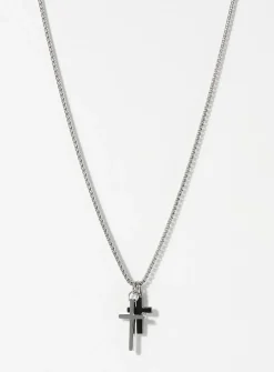 Double-cross necklace