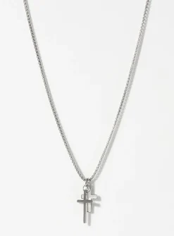 Double-cross necklace