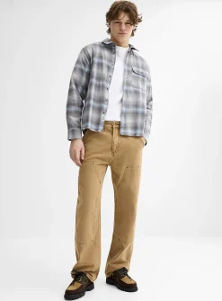 Double-knee carpenter pant