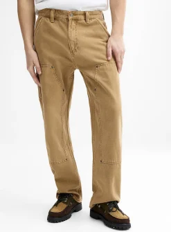 Double-knee carpenter pant