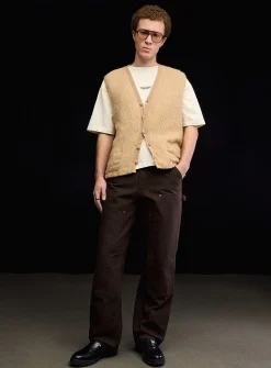 Double-knee carpenter pant