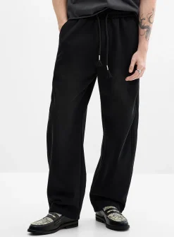 Double-knit barrel pant