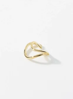 Double-look ear cuff