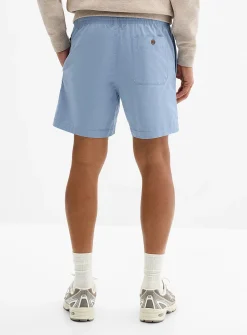 Drawstring-waist chino short