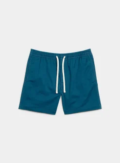 Drawstring-waist chino short