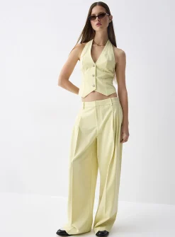 Dressy halter vest
