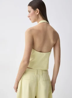 Dressy halter vest