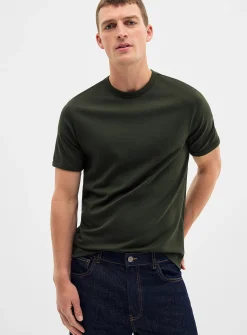 Dressy Pima cotton jersey T-shirt