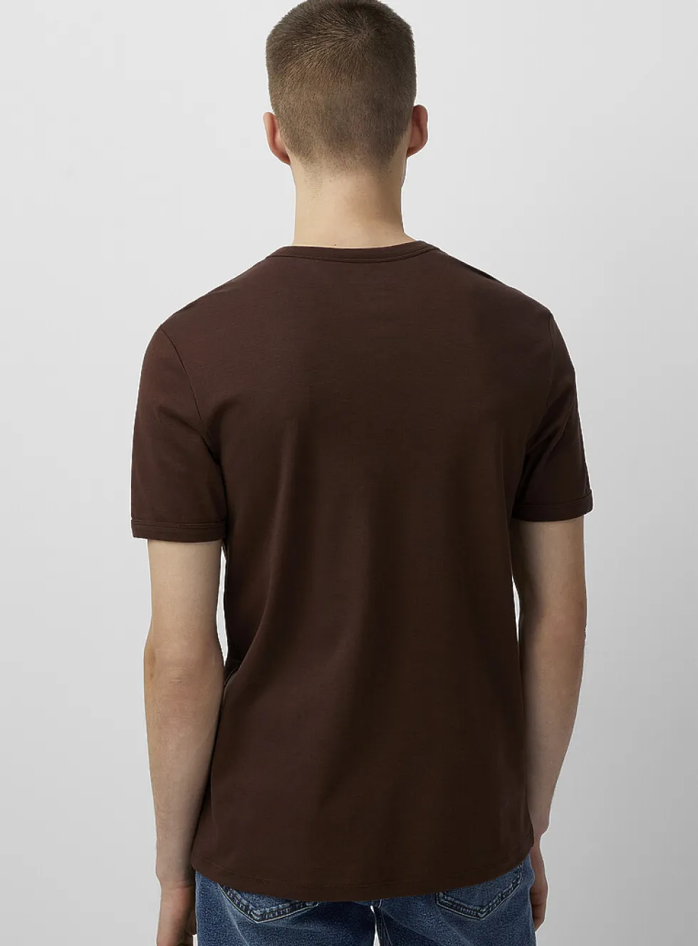 Dressy Pima cotton jersey T-shirt
