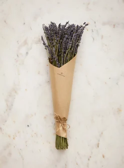Dried lavender wreath