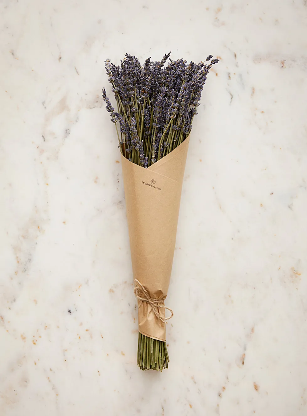 Dried lavender wreath