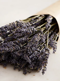 Dried lavender wreath